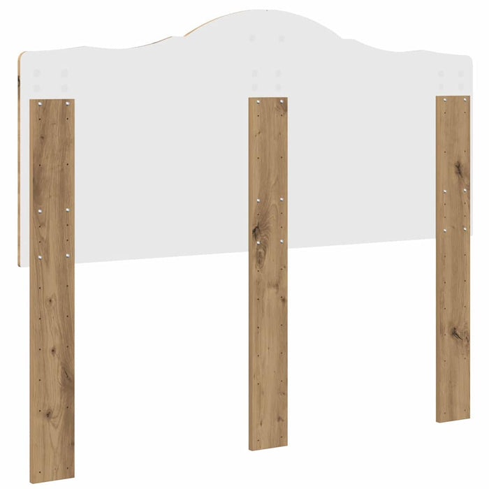 Testiera-Testata-Testiera Decorativa Rovere artigianale 120 cm Legno multistrato 297336