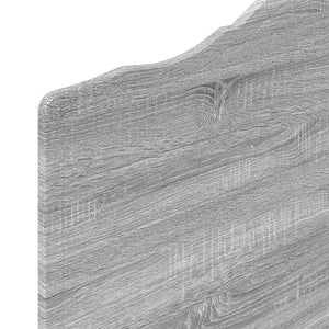 Testiera-Testata-Testiera Decorativa Grigio Sonoma 100 cm Legno multistrato 372404