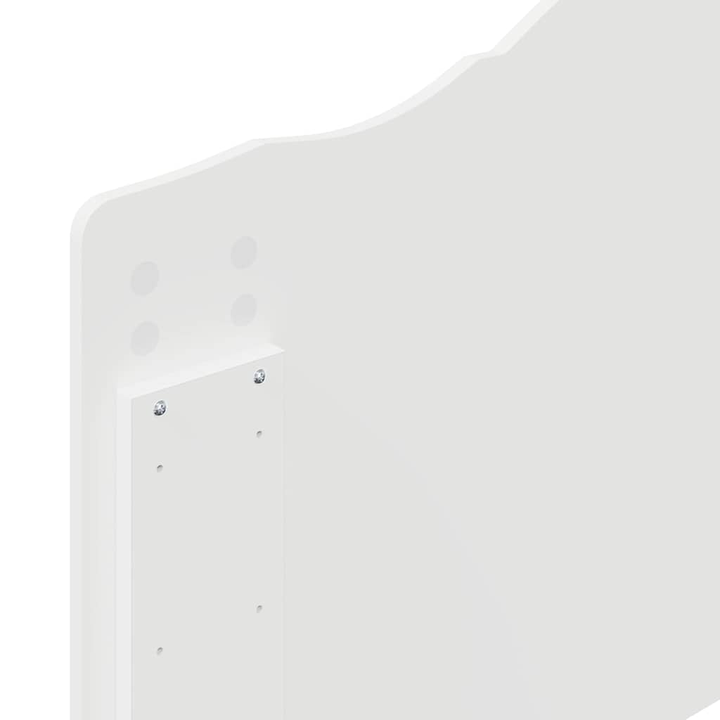 Testiera-Testata-Testiera Decorativa Bianco 90 cm Legno multistrato 904752