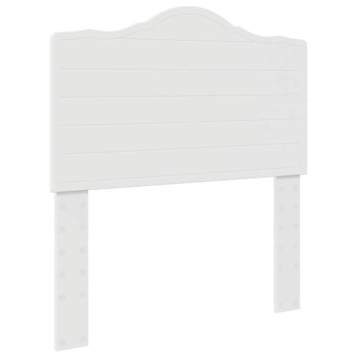 Testiera-Testata-Testiera Decorativa Bianco 90 cm Legno multistrato 904752