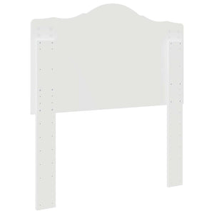 Testiera-Testata-Testiera Decorativa Bianco 90 cm Legno multistrato 904752