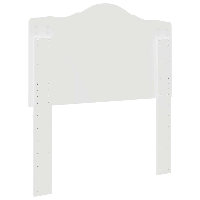 Testiera-Testata-Testiera Decorativa Bianco 90 cm Legno multistrato 904752