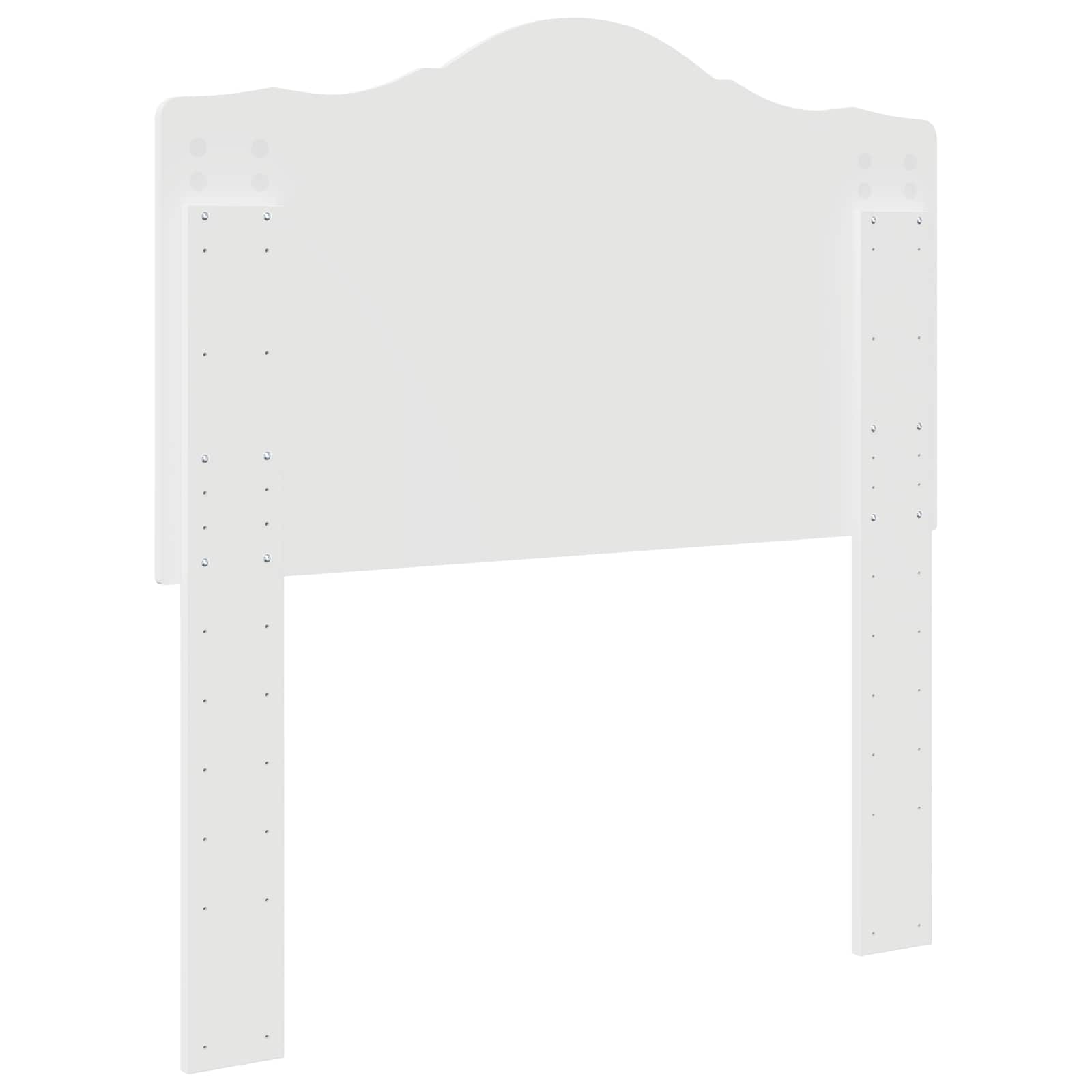 Testiera con testiera Bianco 90 cm Legno multistrato 888044