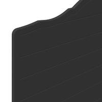 Testiera-Testata-Testiera Decorativa Rovere Nero 75 cm Legno multistrato 939244