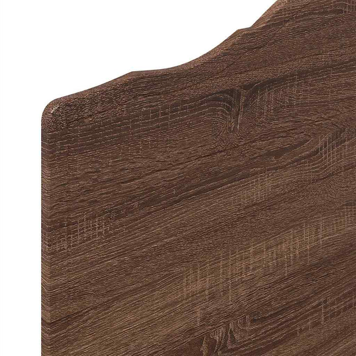 Testiera-Testata-Testiera Decorativa Rovere Marrone 75 cm Legno multistrato 560007