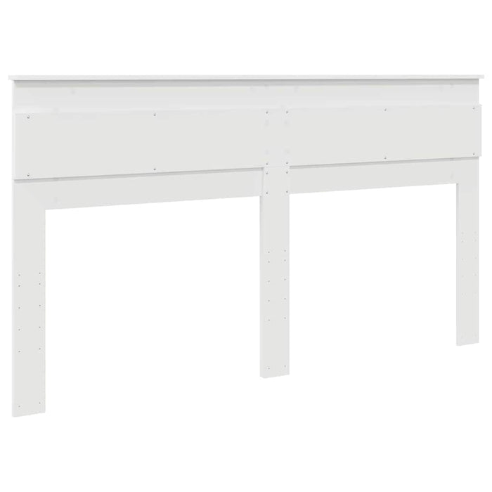 Testiera-Testata-Testiera Decorativa Bianco 180 cm Legno multistrato 682497
