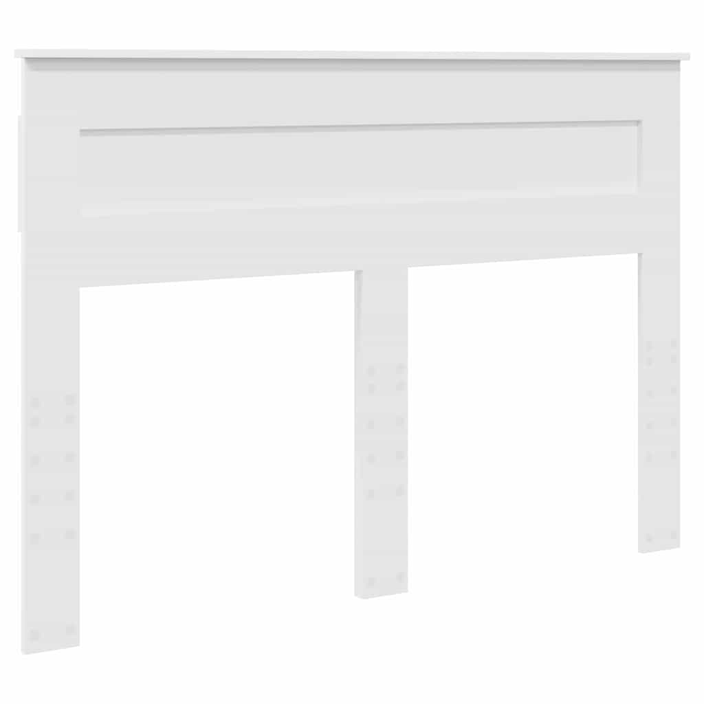 Testiera-Testata-Testiera Decorativa Bianco 160 cm Legno multistrato 551875