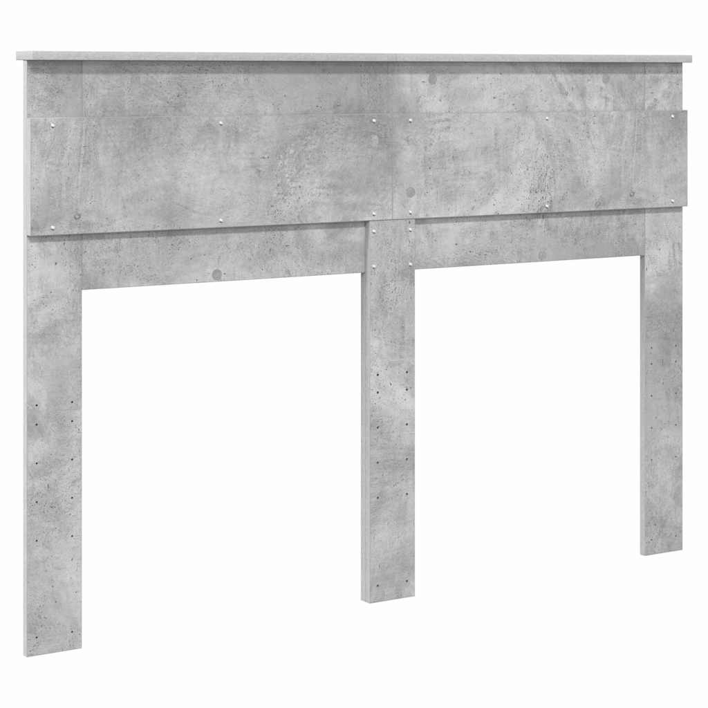 Testiera-Testata-Testiera Decorativa Grigio cemento 160 cm Legno multistrato 606084