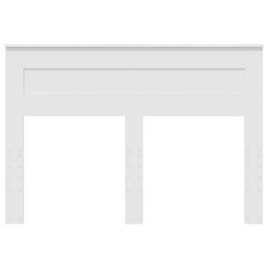 Testiera con testiera Bianco 140 cm Legno multistrato 888109