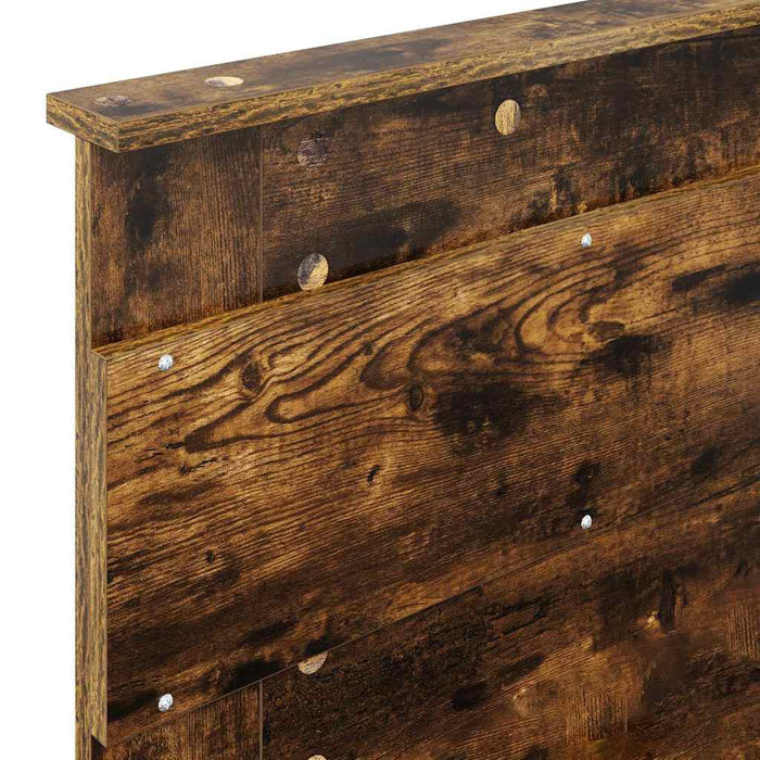 Testiera-Testata-Testiera Decorativa Rovere fum¨¦ 100 cm Legno multistrato 882785