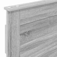 Testiera-Testata-Testiera Decorativa Grigio Sonoma 100 cm Legno multistrato 809132