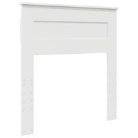 Testiera-Testata-Testiera Decorativa Bianco 75 cm Legno multistrato 751324