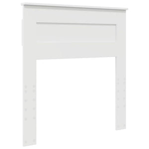 Testiera-Testata-Testiera Decorativa Bianco 75 cm Legno multistrato 751324