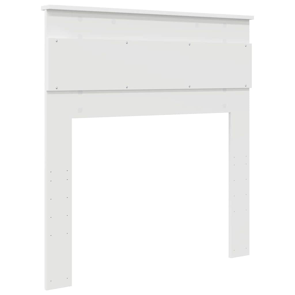 Testiera-Testata-Testiera Decorativa Bianco 75 cm Legno multistrato 751324