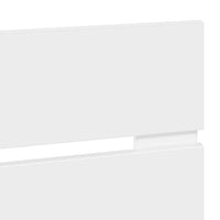 Testiera-Testata-Testiera Decorativa Bianco 180 cm Legno multistrato 813795