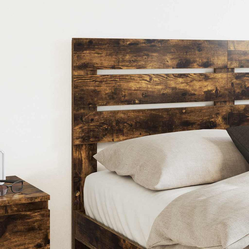 Testiera-Testata-Testiera Decorativa Rovere fum¨¦ 140 cm Legno multistrato 850009