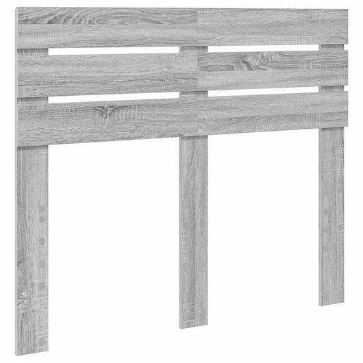 Testiera-Testata-Testiera Decorativa Grigio Sonoma 120 cm Legno multistrato 360893