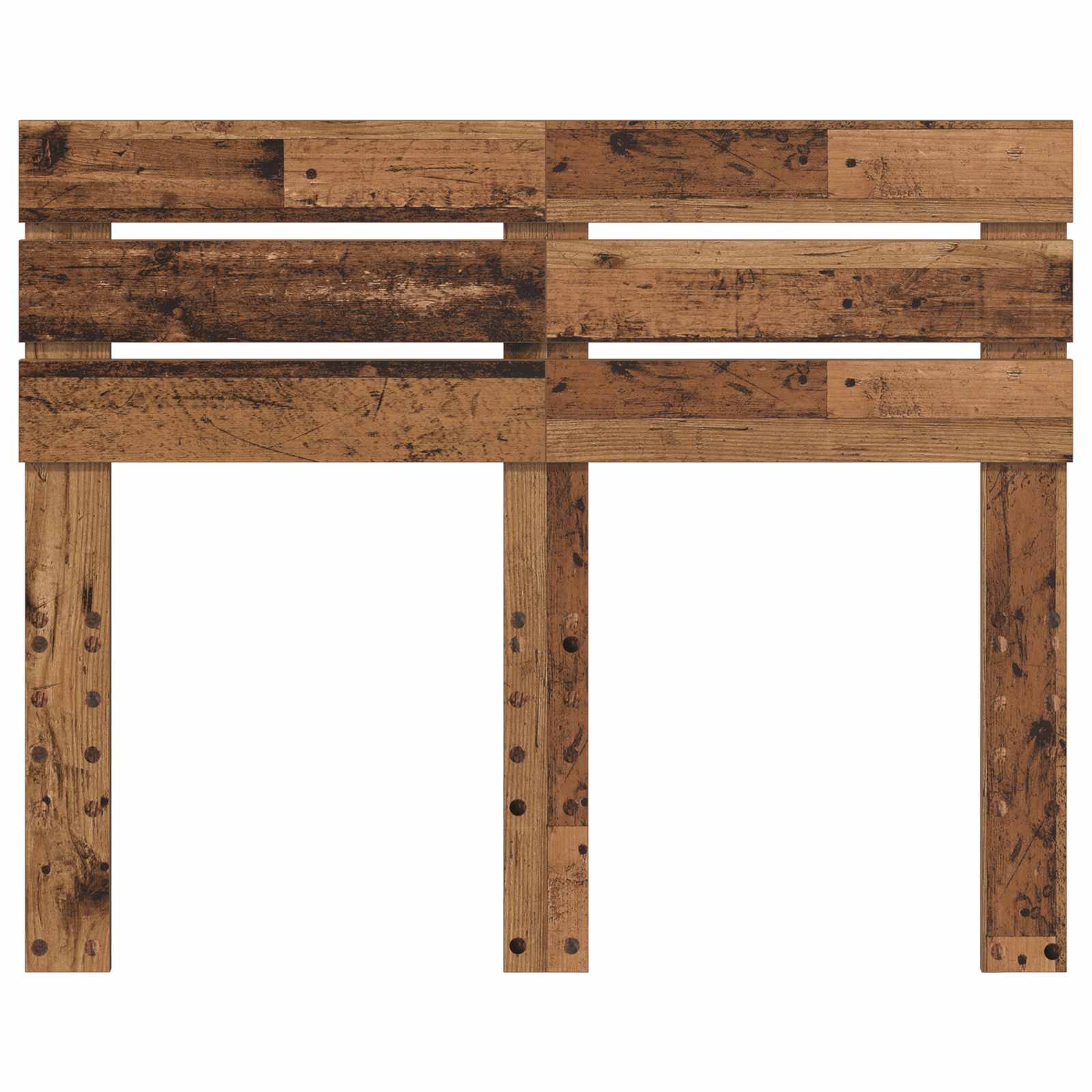 Testiera con testiera Legno vecchio 120 cm Legno multistrato 888219