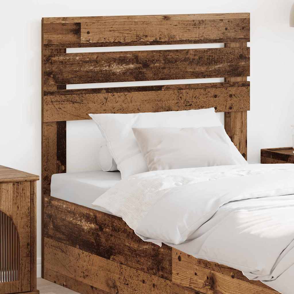 Testiera-Testata-Testiera Decorativa Legno vecchio 100 cm Legno multistrato 617222