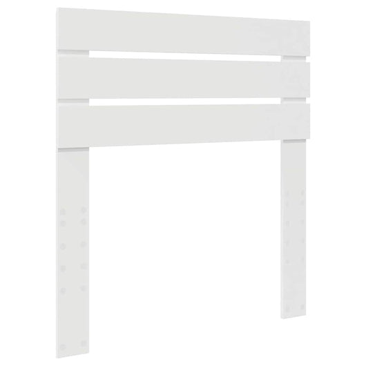 Testiera-Testata-Testiera Decorativa Bianco 80 cm Legno multistrato 149028