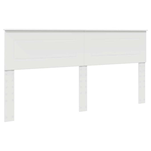 Testiera-Testata-Testiera Decorativa Bianco 180 cm Legno multistrato 516242