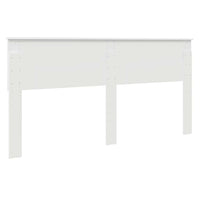Testiera-Testata-Testiera Decorativa Bianco 180 cm Legno multistrato 516242