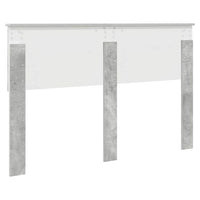 Testiera-Testata-Testiera Decorativa Grigio cemento 160 cm Legno multistrato 863237