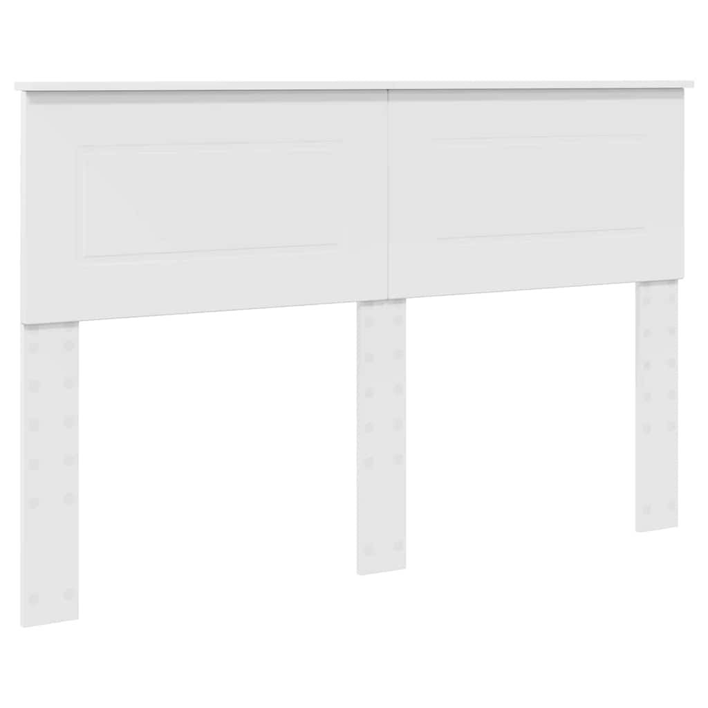 Testiera-Testata-Testiera Decorativa Bianco 150 cm Legno multistrato 703389