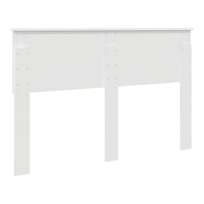Testiera-Testata-Testiera Decorativa Bianco 150 cm Legno multistrato 703389
