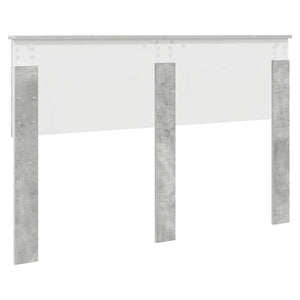 Testiera-Testata-Testiera Decorativa Grigio cemento 150 cm Legno multistrato 611049