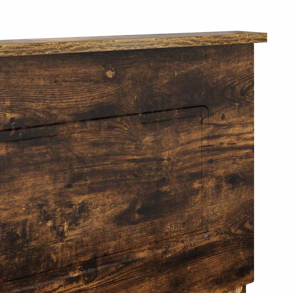 Testiera-Testata-Testiera Decorativa Rovere fum¨¦ 140 cm Legno multistrato 791550