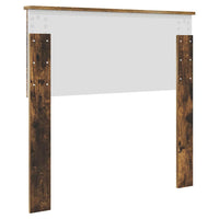 Testiera-Testata-Testiera Decorativa Rovere fum¨¦ 100 cm Legno multistrato 689407