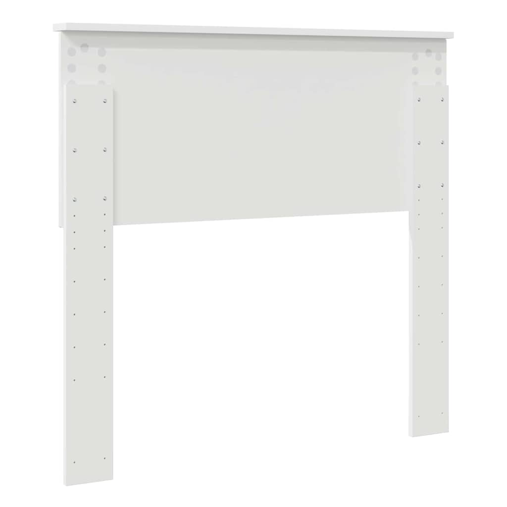Testiera-Testata-Testiera Decorativa Bianco 80 cm Legno multistrato 232574