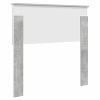 Testiera-Testata-Testiera Decorativa Grigio cemento 80 cm Legno multistrato 808607