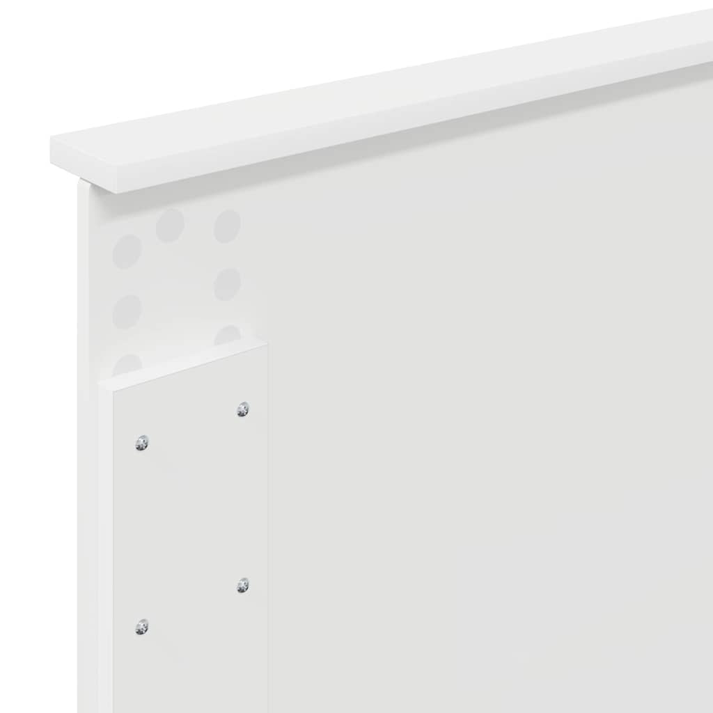 Testiera-Testata-Testiera Decorativa Bianco 75 cm Legno multistrato 755752