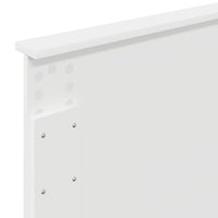 Testiera-Testata-Testiera Decorativa Bianco 75 cm Legno multistrato 755752