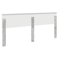 Testiera-Testata-Testiera Decorativa Grigio cemento 200 cm Legno multistrato 157472