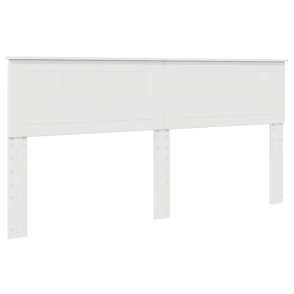 Testiera-Testata-Testiera Decorativa Bianco 180 cm Legno multistrato 542224