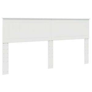 Testiera-Testata-Testiera Decorativa Bianco 180 cm Legno multistrato 542224