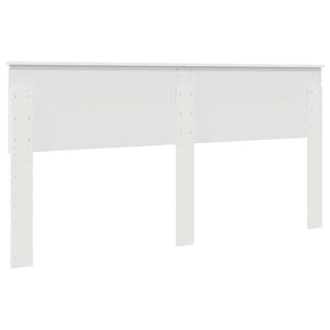 Testiera-Testata-Testiera Decorativa Bianco 180 cm Legno multistrato 542224