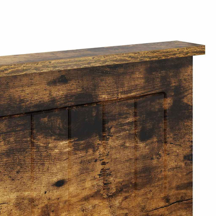 Testiera-Testata-Testiera Decorativa Rovere fum¨¦ 160 cm Legno multistrato 510673