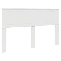 Testiera-Testata-Testiera Decorativa Bianco 150 cm Legno multistrato 615047