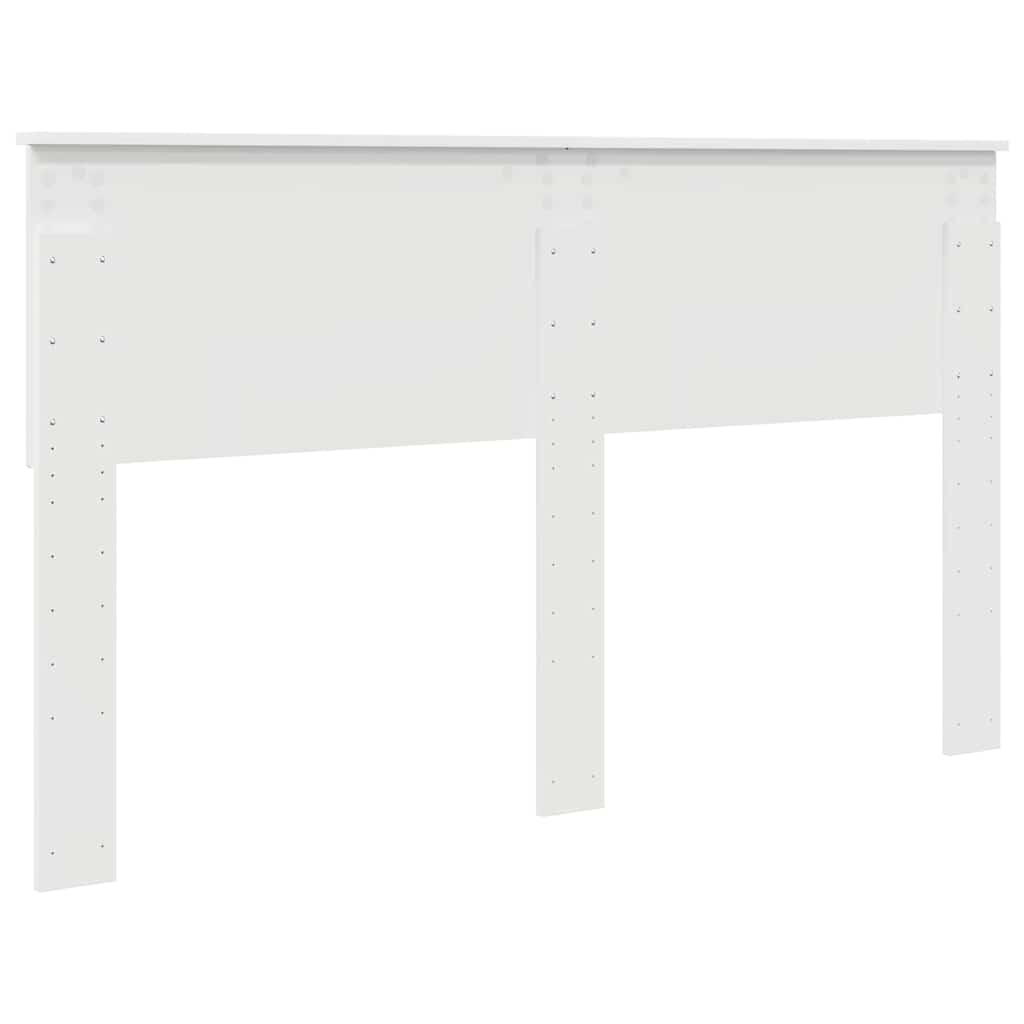 Testiera-Testata-Testiera Decorativa Bianco 150 cm Legno multistrato 615047