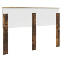 Testiera-Testata-Testiera Decorativa Rovere fum¨¦ 140 cm Legno multistrato 552442