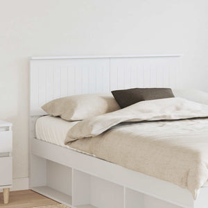 Testiera con testiera Bianco 135 cm Legno multistrato 888429