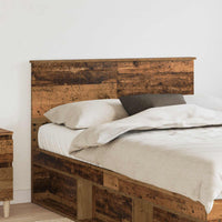 Testiera con testiera Legno vecchio 135 cm Legno multistrato 888438