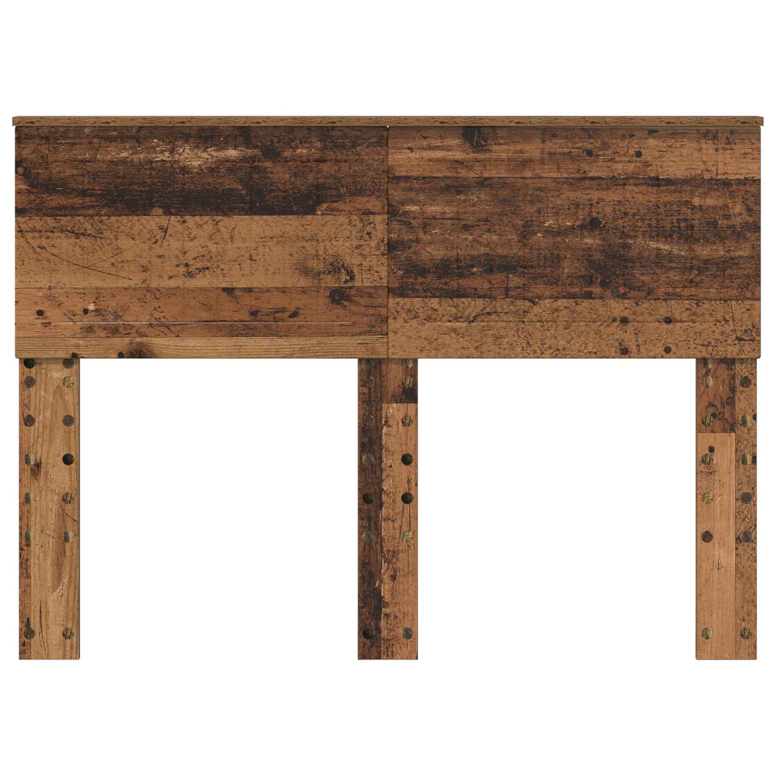 Testiera con testiera Legno vecchio 135 cm Legno multistrato 888438