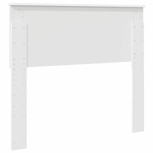 Testiera-Testata-Testiera Decorativa Bianco Lucido 100 cm Legno multistrato 531750