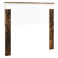 Testiera-Testata-Testiera Decorativa Rovere fum¨¦ 100 cm Legno multistrato 733147