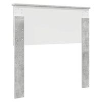 Testiera-Testata-Testiera Decorativa Grigio cemento 90 cm Legno multistrato 137433